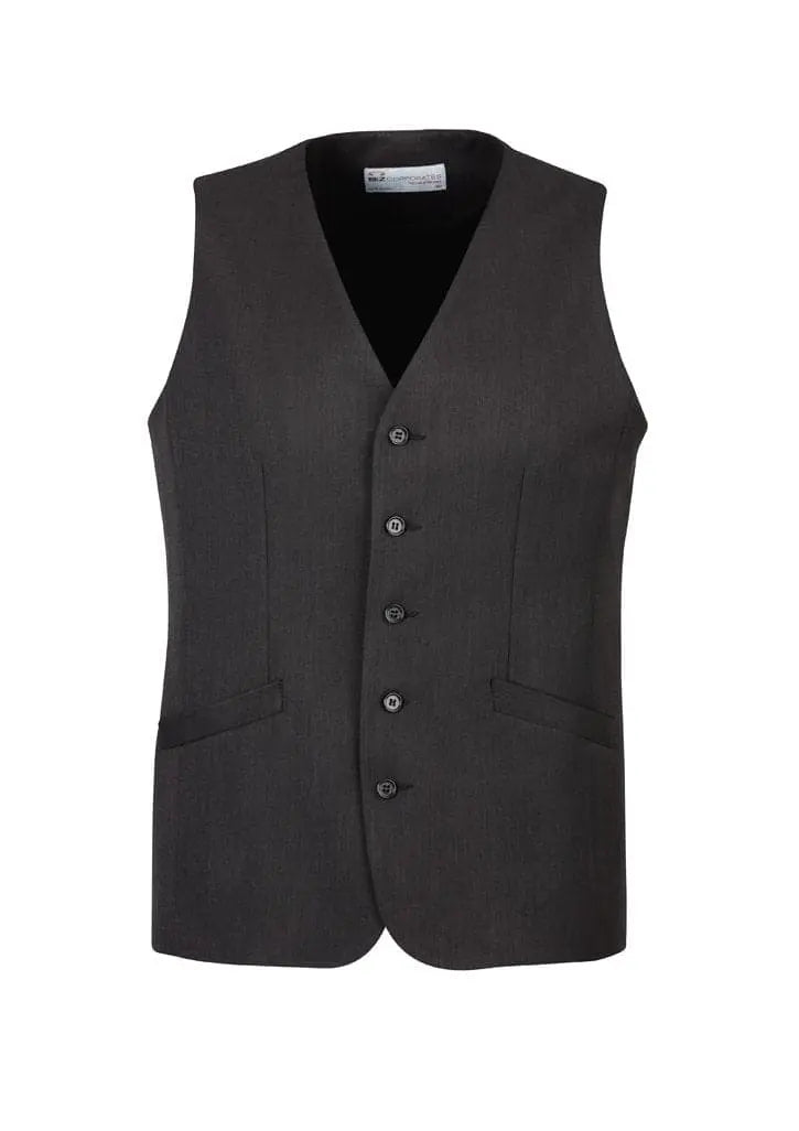 Biz Corporates Mens Longline Vest 90112 - Flash Uniforms